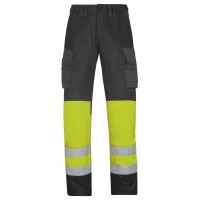 Snickers Workwear 3833 High-Vis Trousers Class 1